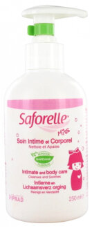 Saforelle Miss Soin Intime et Corporel 250 ml Щоденний гель для інтимної гігієни для дівчаток з 4-х років