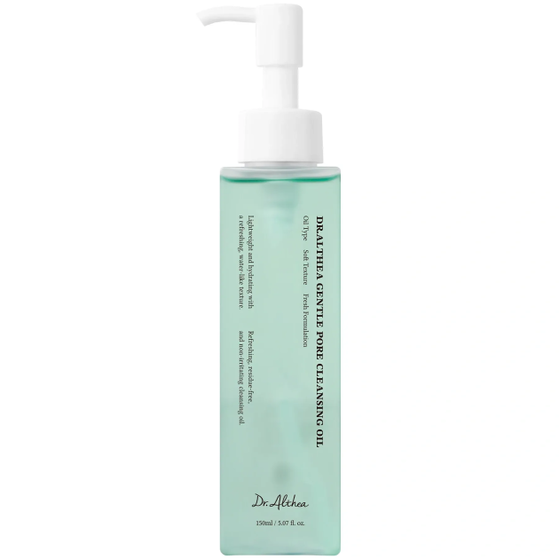 Dr. Althea Gentle Pore Vegan Cleansing Oil 150 мл Веганська гідрофільна олія для м’якого глибокого очищення пор і підтримки зволоженості шкіри 