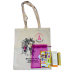 France Up Gift Set Подарунковий набір стікери + Lipss Banana  + WhoCares spf + шопер