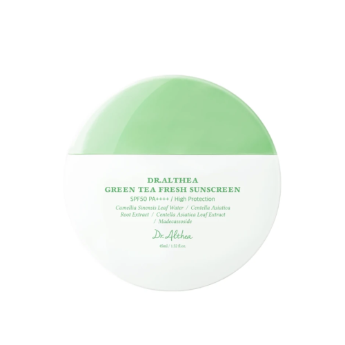 Dr.Althea Green Tea Fresh Sunscreen 45 мл Сонцезахисний крем з зеленим чаєм 