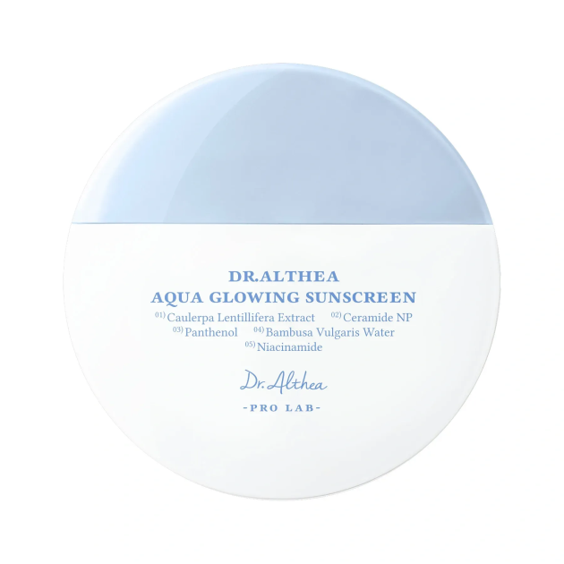 Dr. Althea Pro Lab Aqua Glowing Sunscreen 45 ml Зволожувальний сонцезахисний крем з пантенолом 