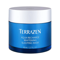 Terrazen Aqua Recharge Whitening Sleeping Mask 80ml Інтенсивно зволожувальна нічна маска з відбілювальним ефектом