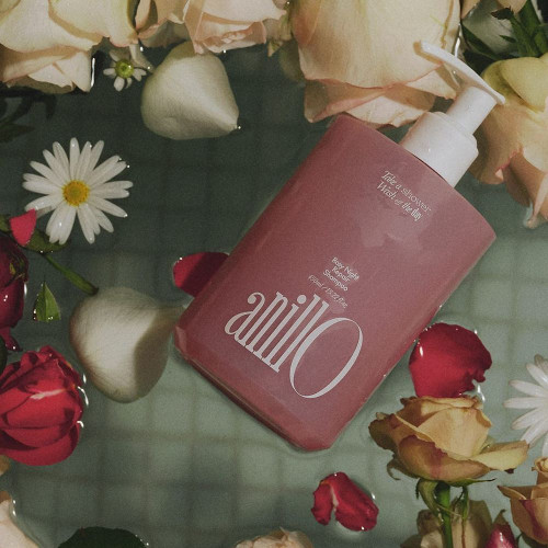 ANILLO Rosy Night Repair Shampoo 450 мл Відновлюючий шампунь для волосся