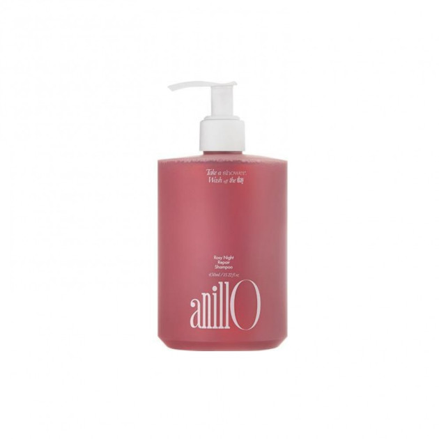 ANILLO Rosy Night Repair Shampoo 450 мл Відновлюючий шампунь для волосся