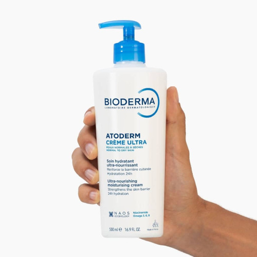Bioderma Atoderm Ultra-Nourishing Cream 500 ml Крем для тіла для сухої та дуже сухої шкіри