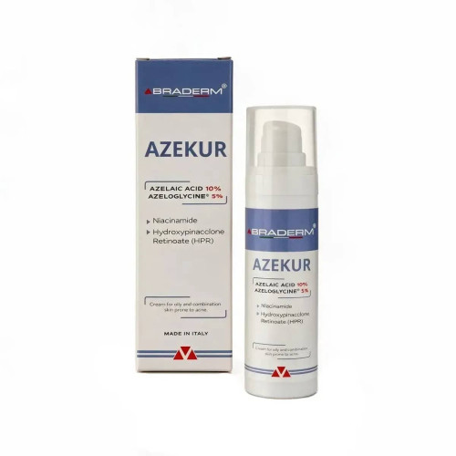 Braderm Azekur Cream 30 мл Крем для комплексного контролю акне та підтримки ремісії