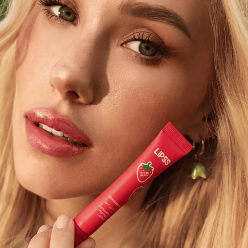 Lipss Strawberry Lipper SPF20 блиск для губ полуничний 10 мл