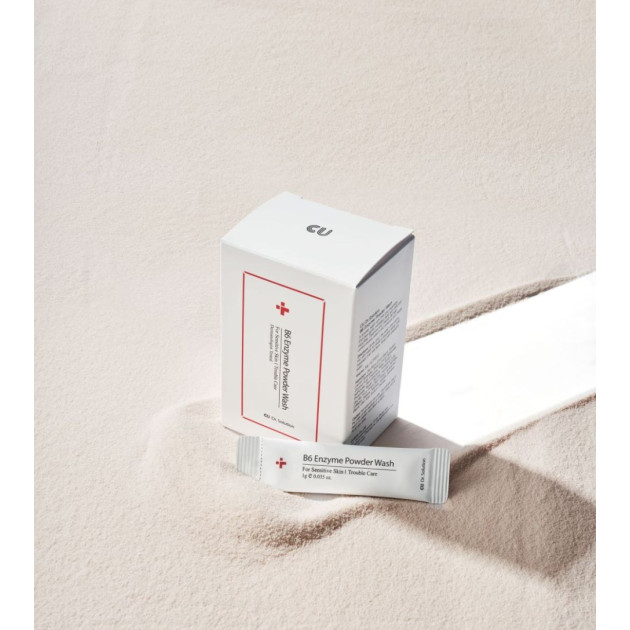 Cuskin Dr.Solution B6 Enzyme Powder Wash Sachet (1g x 20шт) Энзимная пудра с пиридоксином и каламином в форме стика-саше