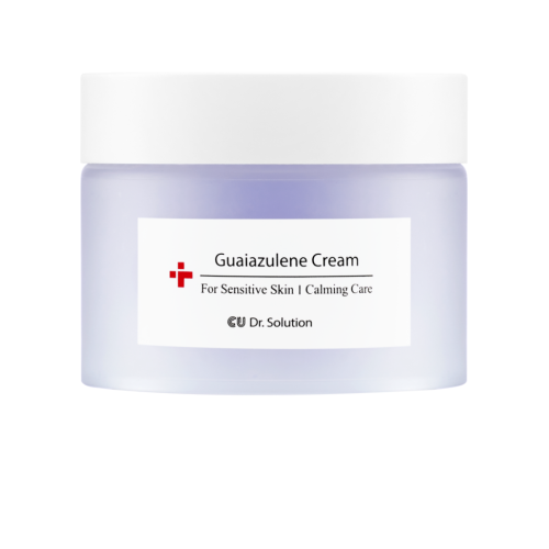 Cuskin Dr.Solution Guaiazulene Cream 50ml Інтенсивний заспокійливий крем з гвайазуленом, троксерутином та менадiоном