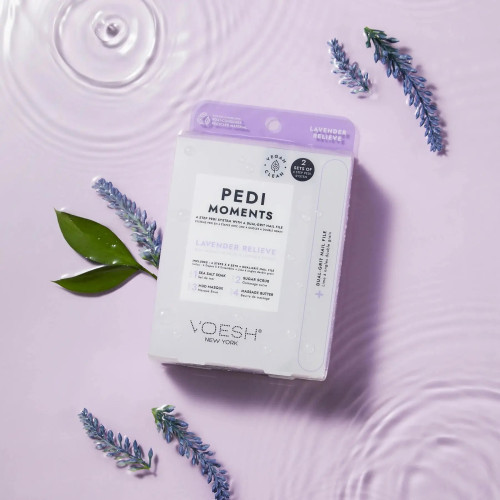 Voesh Pedi Moments Duo - Lavender Relieve Набір для педикюру 