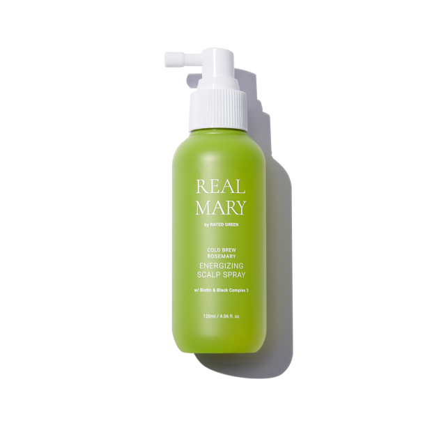 Rated Green Real Mary Energizing Scalp Spray 120ml Енергетичний спрей для шкіри голови з розмарином
