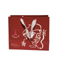 France Up Bag Пакет Розовый Брендованный 24х20х9см