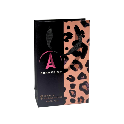 France Up Bag Пакет Серый Брендированный 26х16х7см