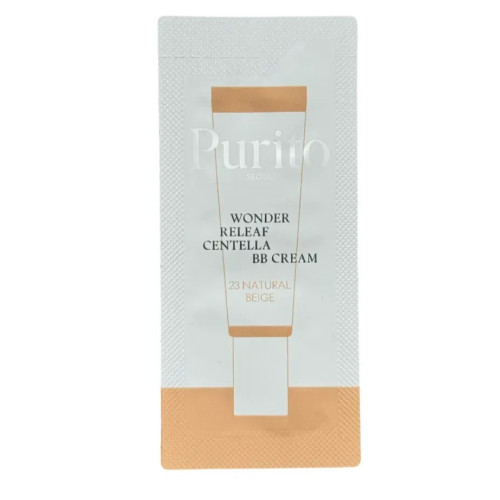 SAMPLE Purito Cica Clearing BB Cream (№23 Naturel beige) 1 ml