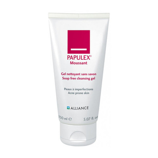 Papulex Gel Moussant 150 ml Очищуючий гель для шкіри з висипами
