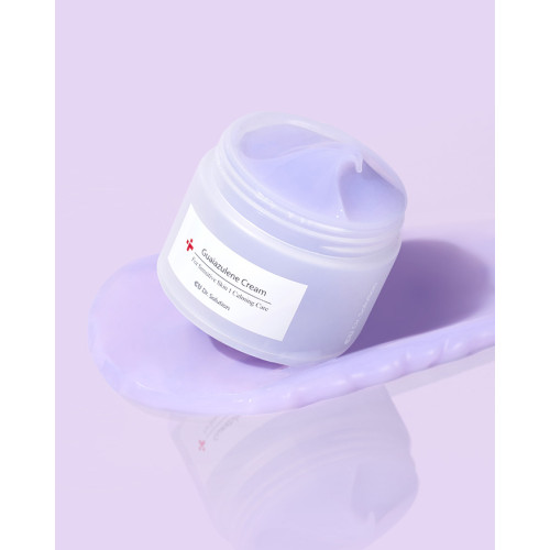 Cuskin Dr.Solution Guaiazulene Cream 50ml Інтенсивний заспокійливий крем з гвайазуленом, троксерутином та менадiоном