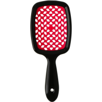 Janeke Small Superbrush The Original 72SP234RSA  Щітка мала Малинова з Чорним