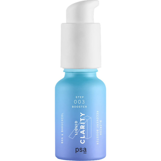 PSA Liquid Clarity BHA & Bakuchiol Blemish Recovery Booster 15ml Востанавливающий анти-акне бустер