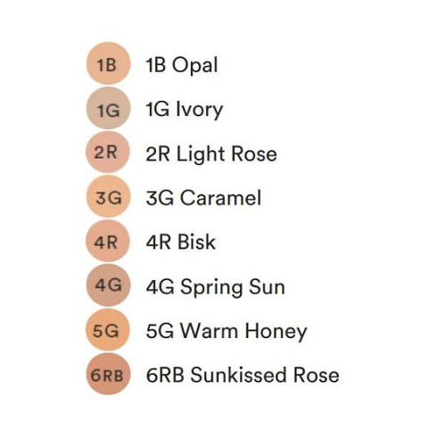 Reviderm Selection Stay On Minerals 2R Light Rose 30ml Зволожуюча тональна основа з мінералами SPF15