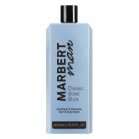 Marbert Man Classic Steel Blue Shower Gel & Shampoo 400ml Шампунь та гель для душу