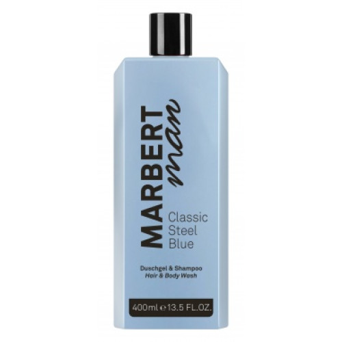 Marbert Man Classic Steel Blue Shower Gel & Shampoo 400ml Шампунь та гель для душу