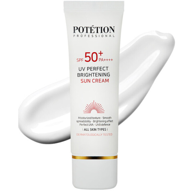 POTETION UV Perfect Brightening Sun Cream SPF 50+ PA++++ - 50ml Сонцезахисний крем