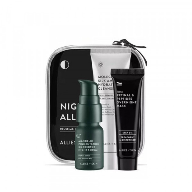 Allies of Skin Nighttime Allies Kit Ночной набор в мини формате