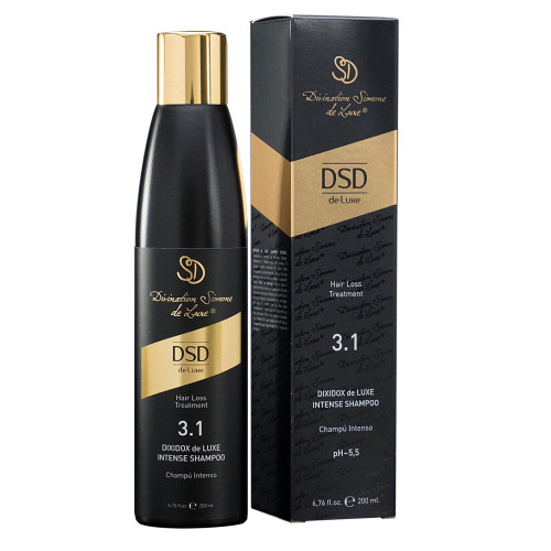 DSD de Luxe 3.1 Dixidox Intense Shampoo 200ml Інтенсивний шампунь для стимуляції росту та зміцнення волосся