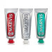 Marvis Toothpaste Travel With Flavour Набір із зубними пастами: Класична Інтенсивна М'ята, Відбілююча, Кориця М'ята
