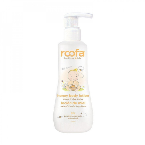 Roofa Baby honey body lotion (Natural) 200ml Натуральний лосьйон для тіла з медом