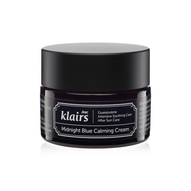 Dear Klairs Midnight Blue Calming Cream 30ml Заспокійливий нічний крем для обличчя