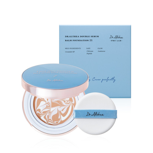 Dr. Althea Pro Lab Double Serum Balm Foundation 21 SPF50+ PA+++ 12g х 2 Кушон с запаской