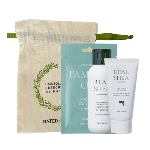 Rated Green  Набір мініатюр з шампунем Real Shea