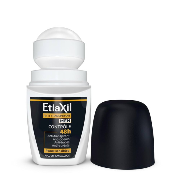 Etiaxil Men Antiperspirant Deodorant Protection 48H 50ml Антиперспірант чоловічий, захист 48 годин, Roll-on