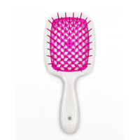 Janeke Small Superbrush The Original 56SP234FUX Щітка мала Біла/фуксія