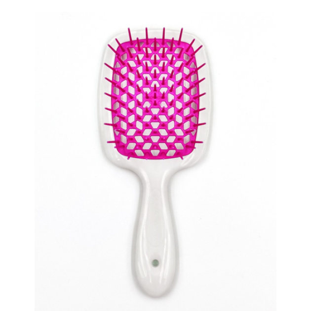 Janeke Small Superbrush The Original 56SP234FUX Щітка мала Біла/фуксія