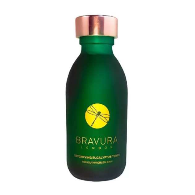 Bravura London Detoxifying Eucalyptus Astringent Toner 15% AHA/BHA 150m  Евкаліптовий тонер