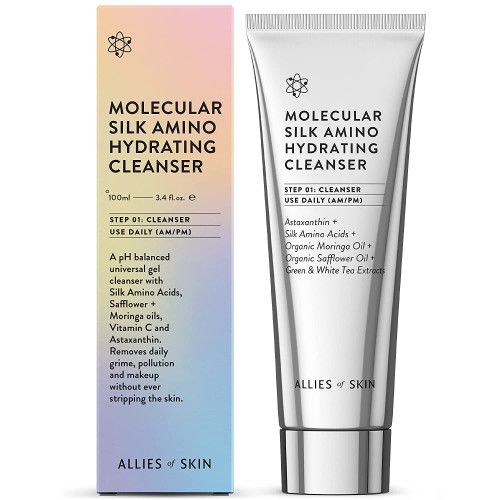 Allies Of Skin Molecular Silk Amino Hydrating Cleanser 100ml Очищуючий засіб для обличчя