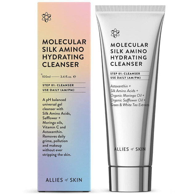 Allies Of Skin Molecular Silk Amino Hydrating Cleanser 100ml Очищуючий засіб для обличчя