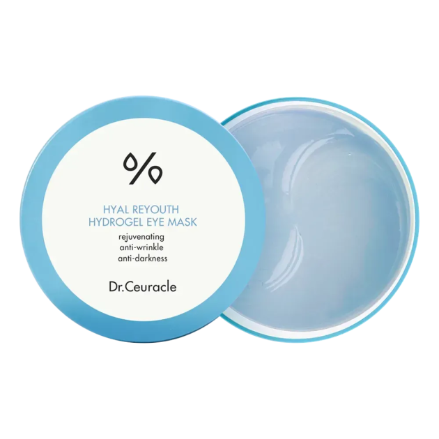 Dr.Ceuracle Hyal Reyouth Hydrogel Eye Mask 60 шт Зволожуючі гідрогелеві патчі