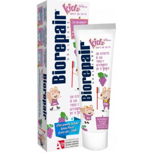 BIOREPAIR Kids 0-6 Grape 50 ml Дитяча зубна паста 