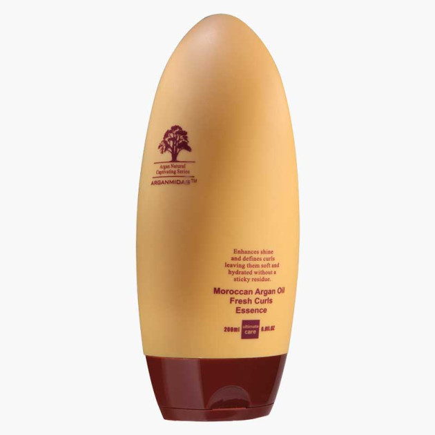 Arganmidas Moroccan Argan Oil Fresh Curls Essence 200 ml Несмываемый крем для укладки вьющихся волос