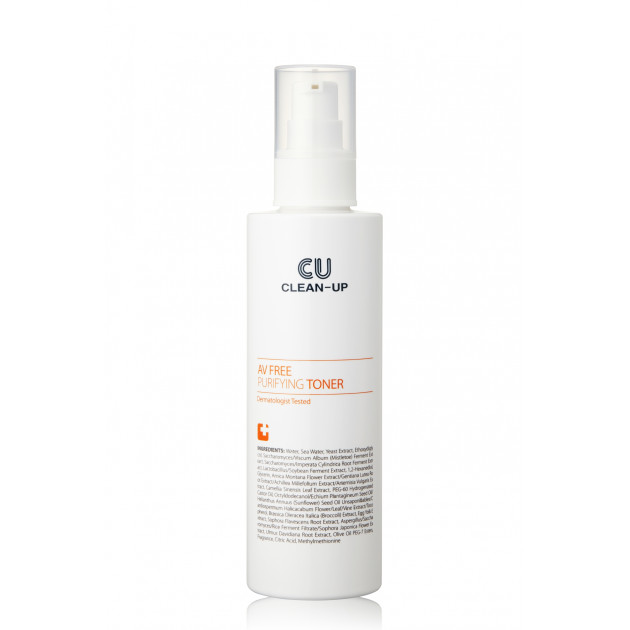 Cuskin Clean-Up AV Free Purifying Toner 180 ml Тонер для проблемной кожи