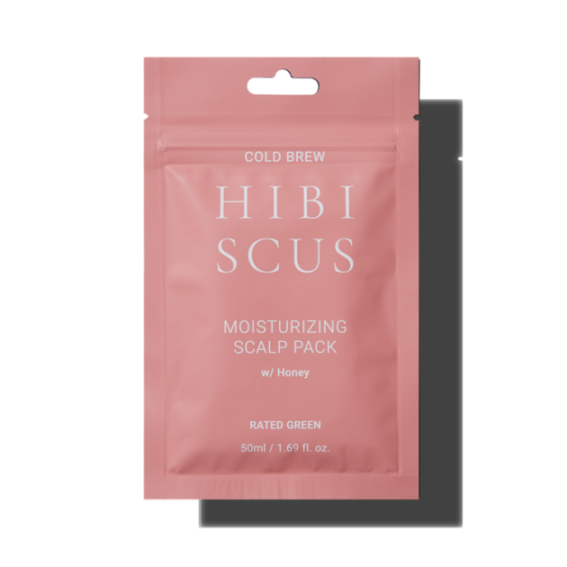 Rated Green Cold Brew Hibiscus Moisturizing Scalp Pack саше 50ml Зволожуюча маска з соком гібіскусу