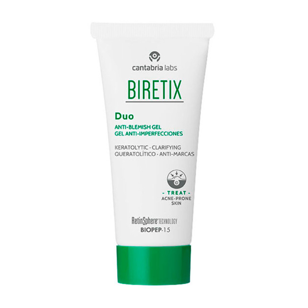 Cantabria Labs Biretix Duo Anti-Blemish Gel 30ml Себорегулюючий гель для шкіри з акне