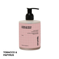 Crumb Tobacco & papyrus 300ml Гель для душа с скрабинками для рук и тела