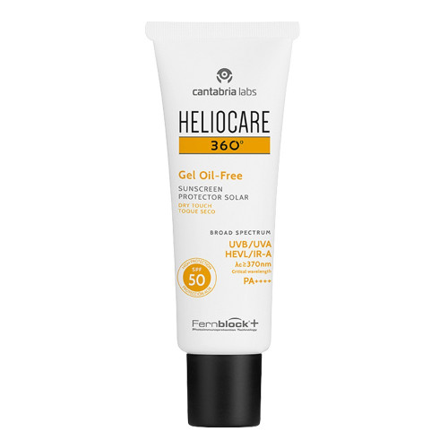 Cantabria Labs Heliocare 360° Gel Oil-Free SPF50+ 50ml Сонцезахисний гель для жирної і комбінованої шкіри