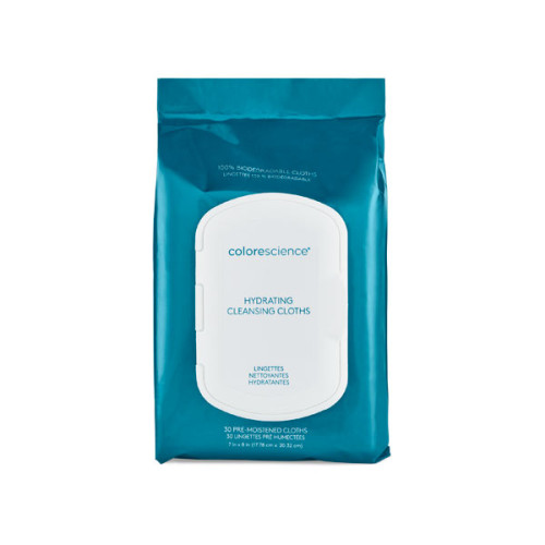 Colorescience Hydrating Cleansing Cloths (30шт) Вологі серветки для очищення шкіри обличчя