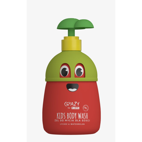 HiSkin Crazy FOR KIDS 500ml Гель для купання з ароматом лічі та кавуна