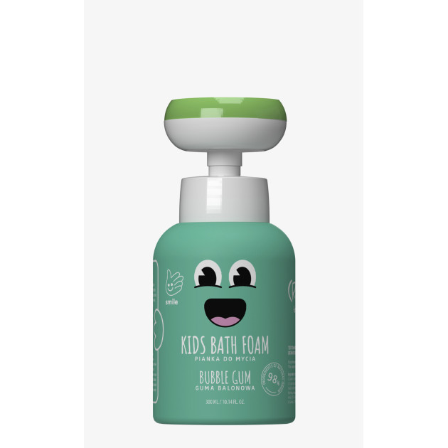 HiSkin Crazy FOR KIDS Пена для душа и рук с ароматом жевательной резинки 